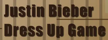Justin Bieber Dress Up Game logo