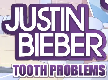 Justin Bieber Tooth Problems logo