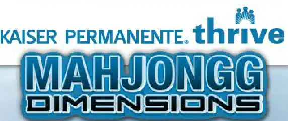 Kaiser Permanente Mahjongg Dimensions logo