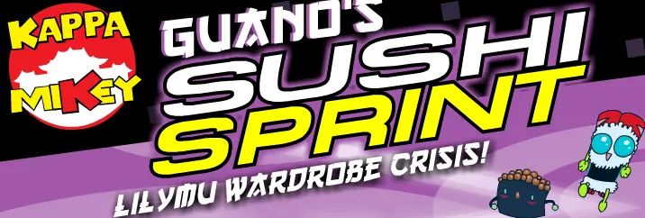 Kappa Mikey: Guano's Sushi Sprint logo