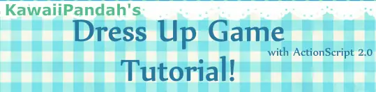KawaiiPandah's Dress Up Game Tutorial logo