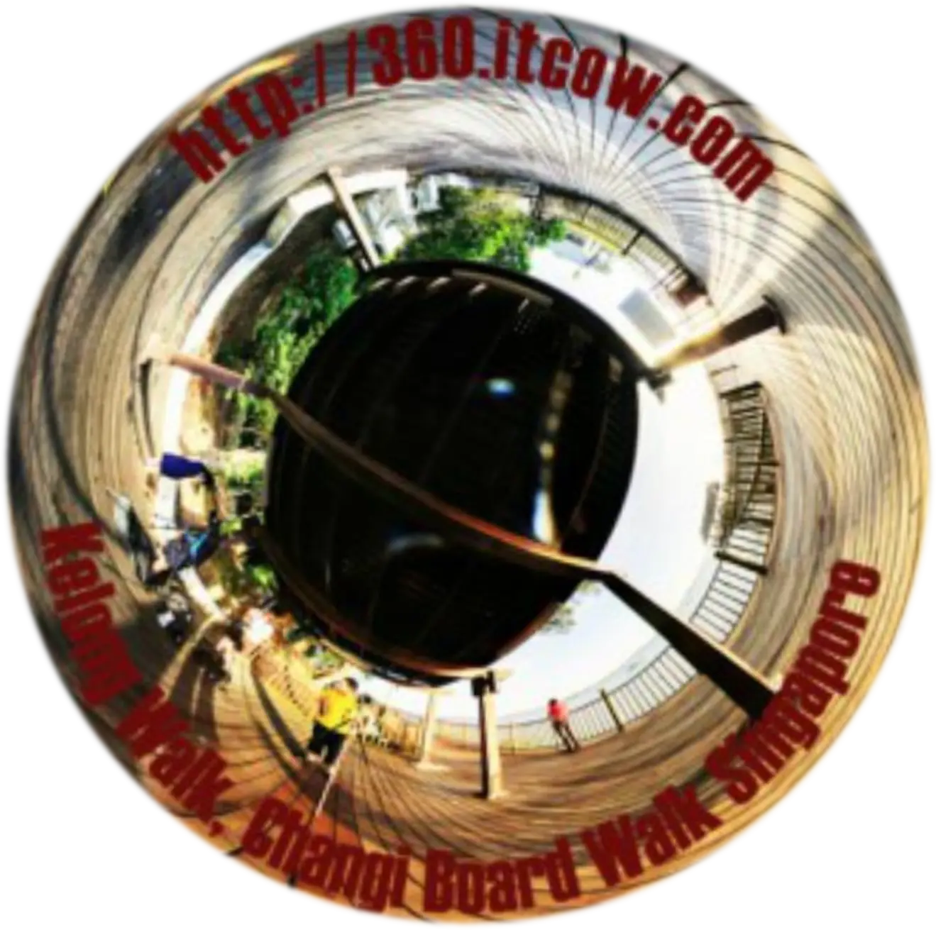 Kelong Walk, Changi Board Walk Singapore: Day (360 Pano) logo