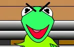 Kermit Kombat logo