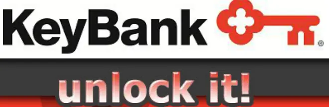 Keybank - unlock it! logo