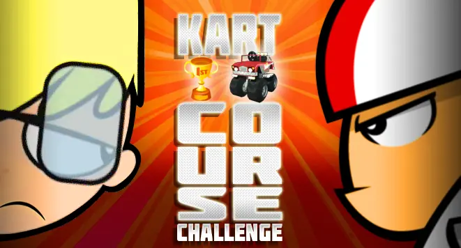 Kick Buttowski: Kart Course Challenge logo