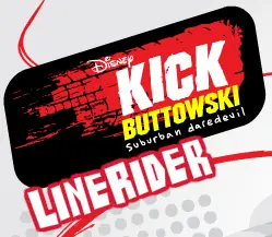 Kick Buttowski Line Rider logo