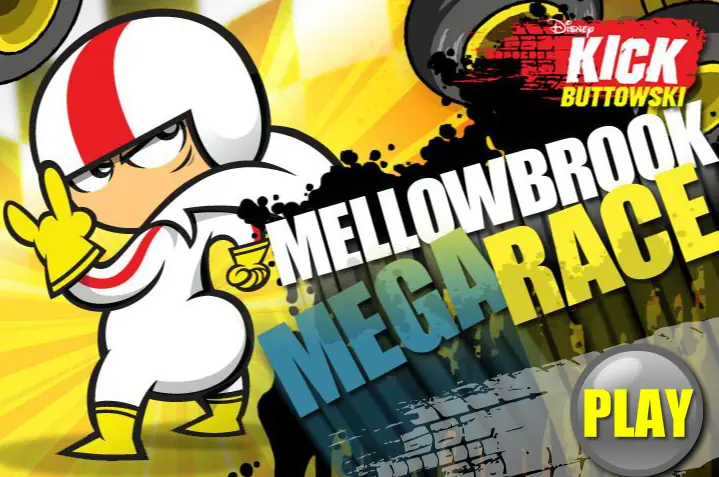 Kick Buttowski: Mellowbrook Mega Race logo