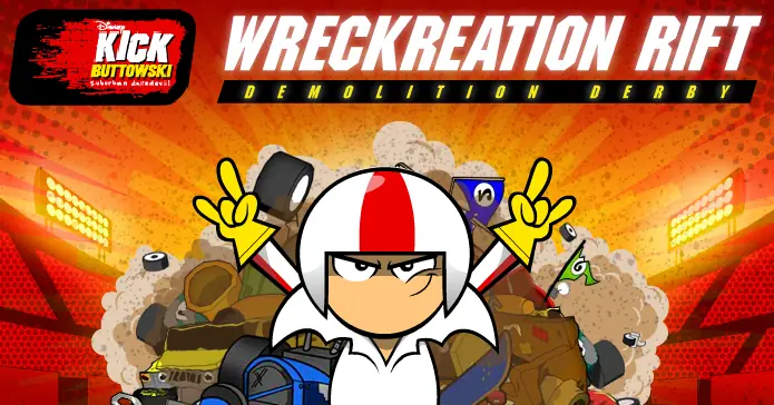 Kick Buttowski: Wreckreation Rift Demolition Derby logo