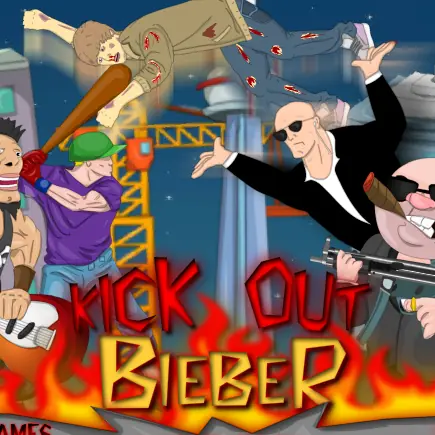 Kick Out Bieber logo