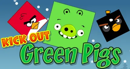 Kick Out Green Pigs logo
