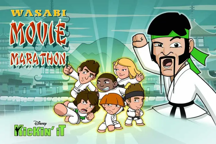 Kickin' It: Wasabi Movie Marathon logo