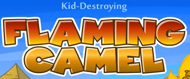 kid-Destroying Flaming Camel logo