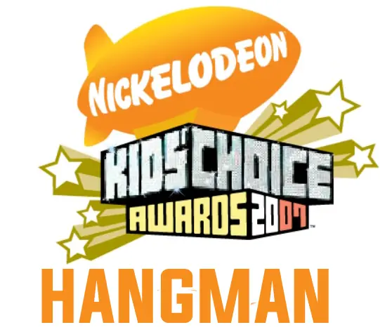 Kids' Choice Awards '07 Hangman logo