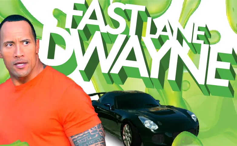 Kids' Choice Awards 2009: Fast Lane Dwayne logo