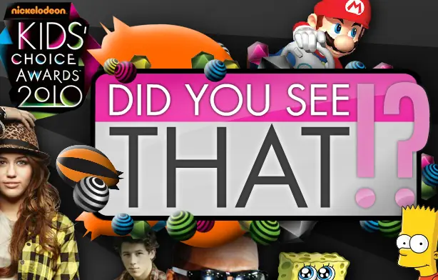 Kids' Choice Awards 2010: Did You See That!? logo