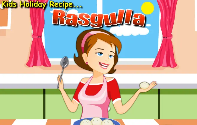 Kids Holiday Recipe Rasgulla logo