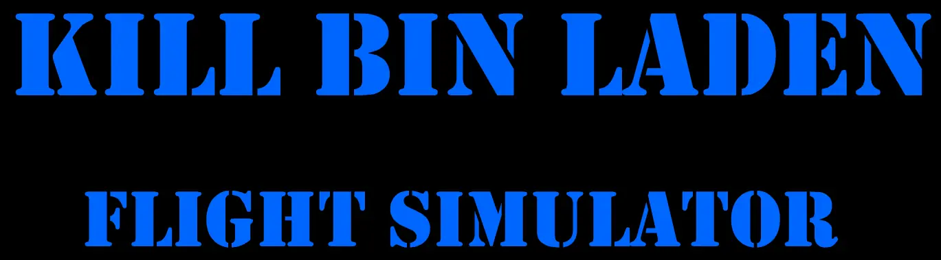 Kill Bin Laden Flight Simulator logo