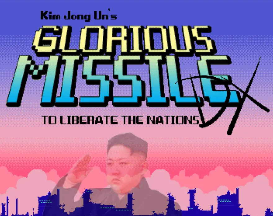 Kim Jong Un's Glorious Missile to Liberate the Nations DX logo