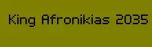 King Afronikias 2035 logo
