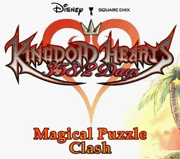 Kingdom Hearts 358/2 Days: Magical Puzzle Clash logo