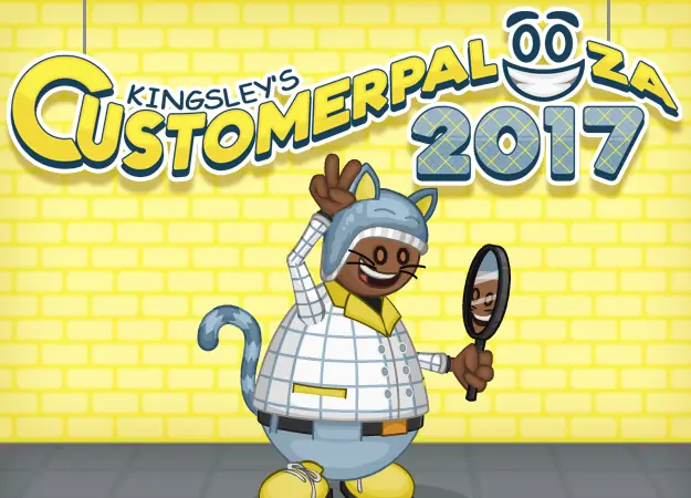 Kingsley's CustomerPalooza 2017 logo