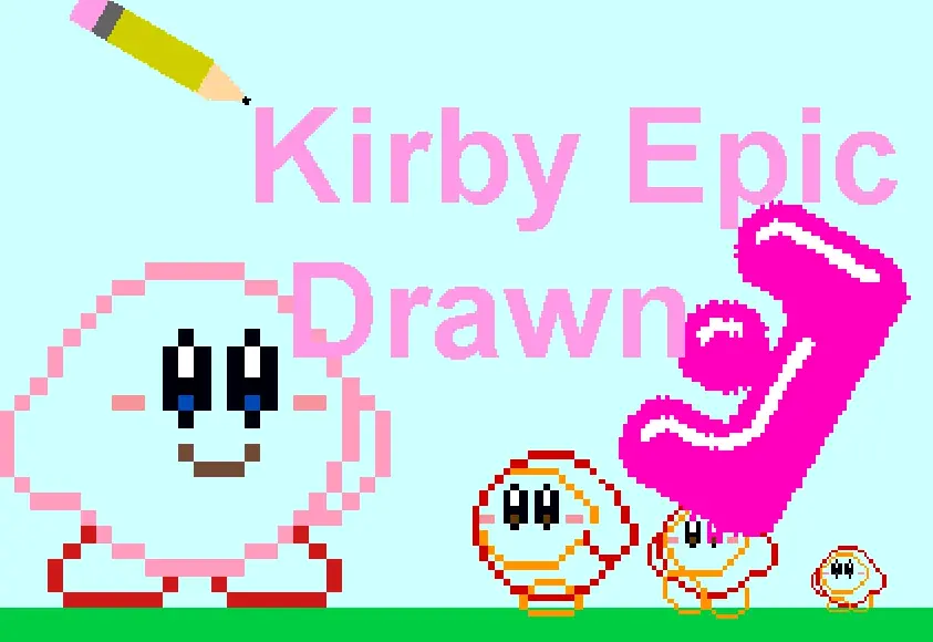 Kirby Epic Drawn 3 logo