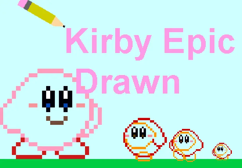 Kirby Epic Drawn logo