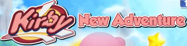 Kirby New Adventure logo