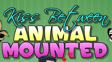 Kiss Between Animal Mounted logo