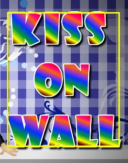 Kiss on Wall logo