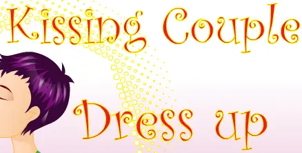 Kissing Couple Dress Up logo