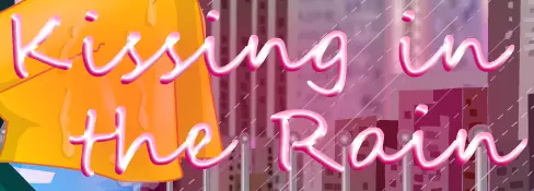 Kissing in the Rain logo