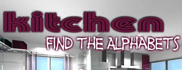 Kitchen Find the Alphabets logo