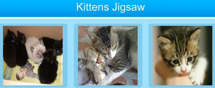 Kittens Jigsaw logo