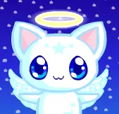 Kitty Angel Dress Up logo