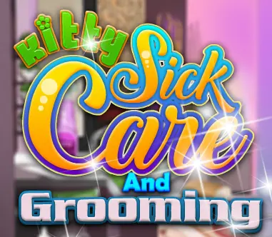 Kitty Sick Care and Grooming logo