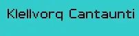 Kllellvorq Cantaunti logo