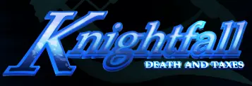 Knightfall 3: Death and Taxes logo