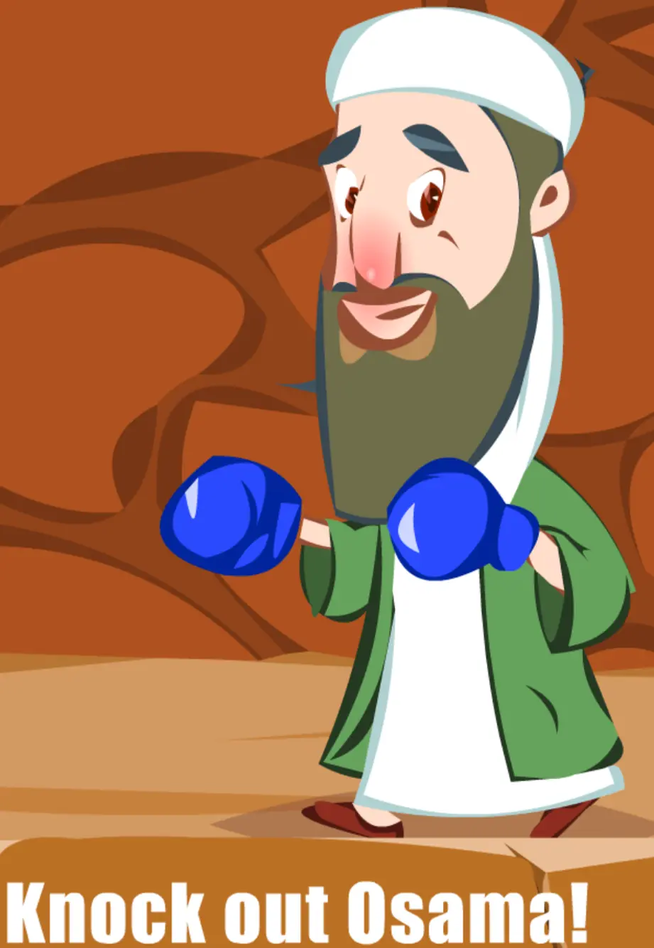 Knock out Osama! logo