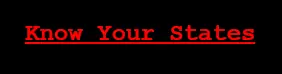 Know Your States logo