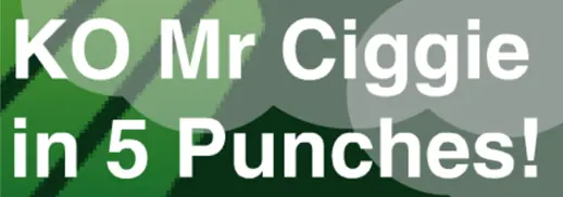 KO Mr Ciggie In 5 Punches logo