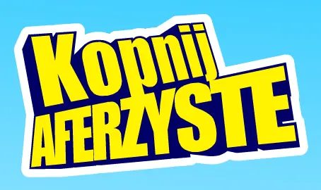 Kopnij aferzyste logo