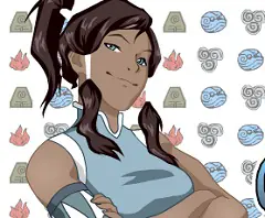 Korra Dress up logo