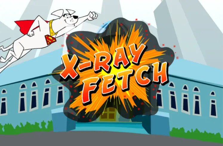 Krypto The Superdog X-Ray Fetch logo