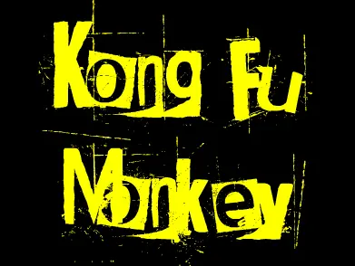 Kung fu monkey logo