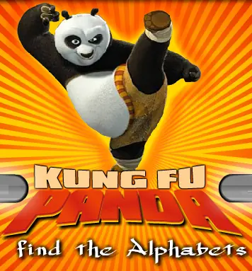 Kung Fu Panda - Find the Alphabets logo