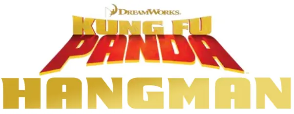 Kung Fu Panda Hangman logo