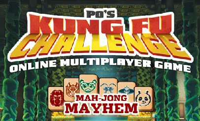 Kung Fu Panda: Po's Mah-Jong Mayhem logo