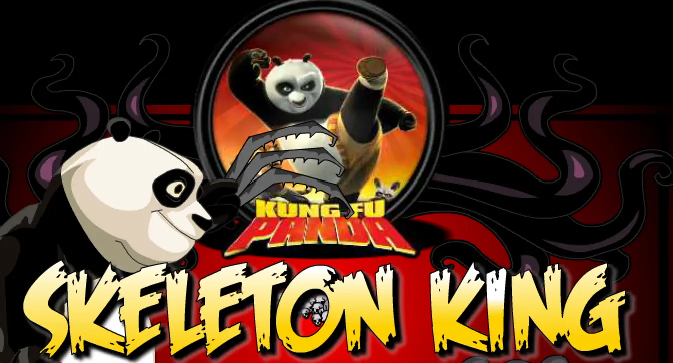 Kung Fu Panda Skeleton King logo