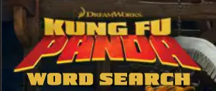 Kung Fu Panda Word Search logo